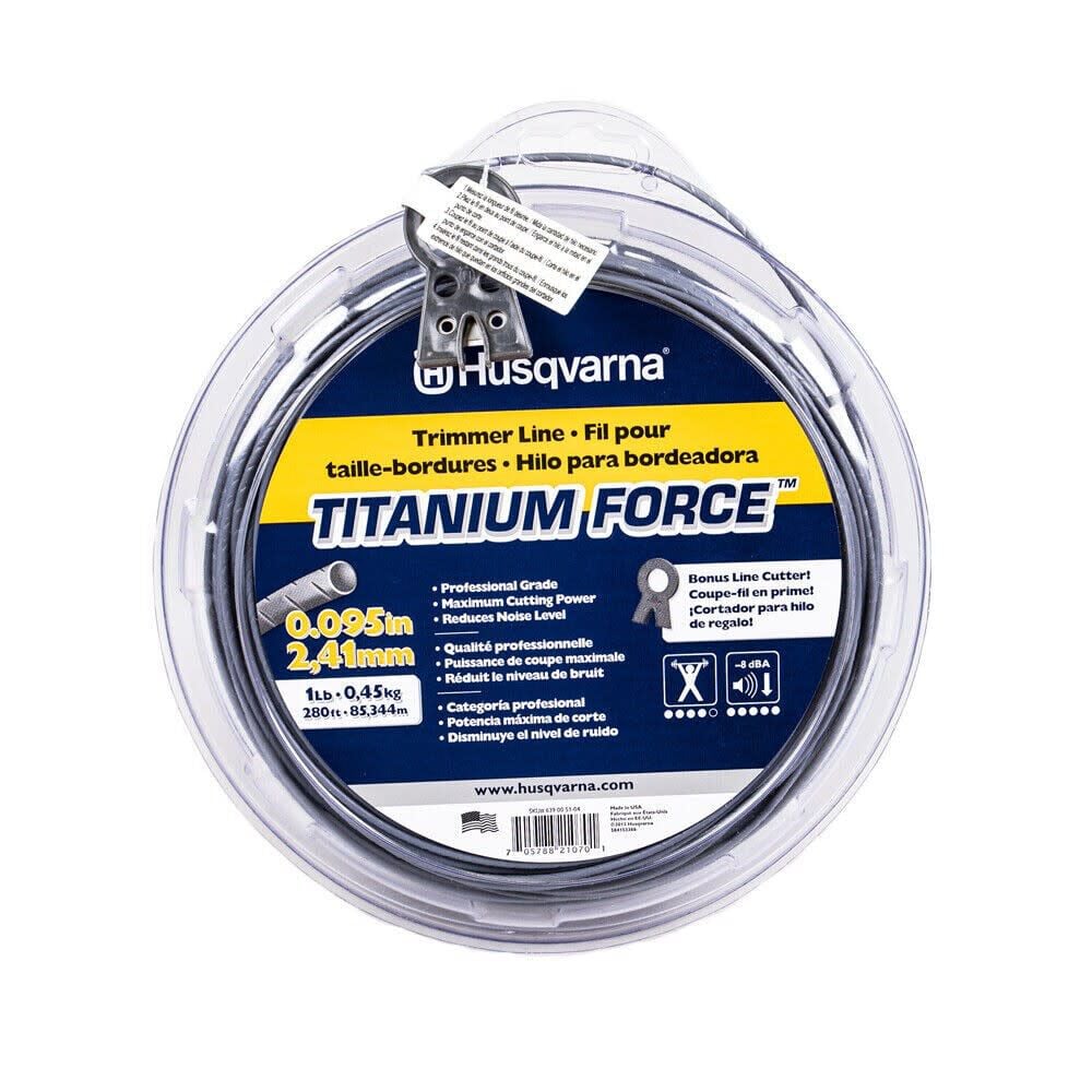 Titanium Force Line .95 in x 200 ft 00 from Husqvarna - Acme Tools