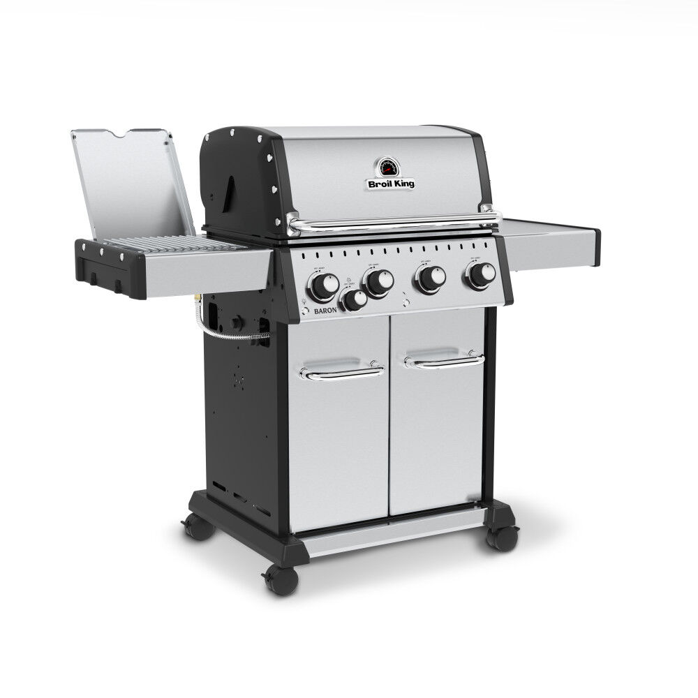 insekt begrænse Vedhæftet fil Broil King Baron S 440 IR Propane Gas Grill 875924 from Broil King - Acme  Tools