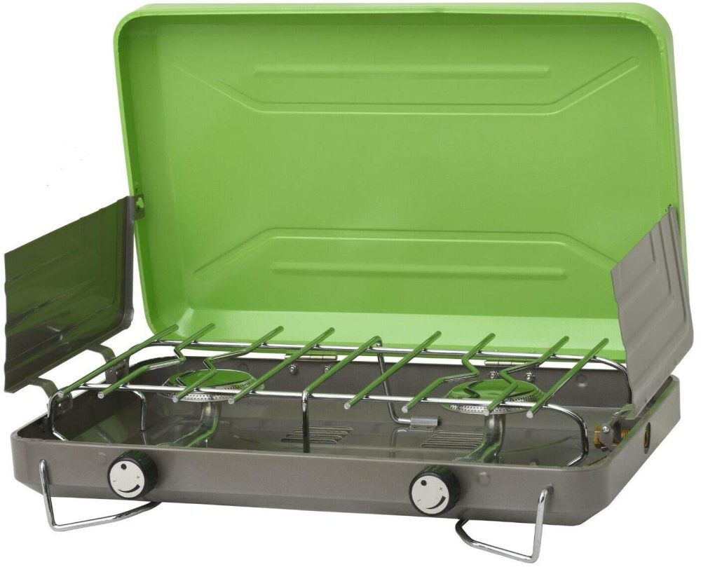 Flame King Classic Camping Stove Grill Portable Propane Gas Light Green  VT-101 2 from Flame King - Acme Tools