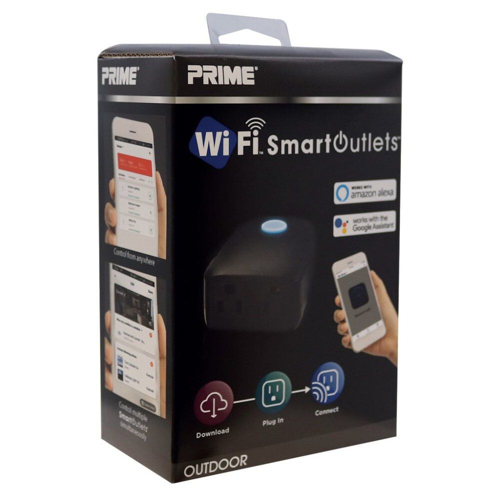 Prime Wifi Smart Outlets, Outdoor