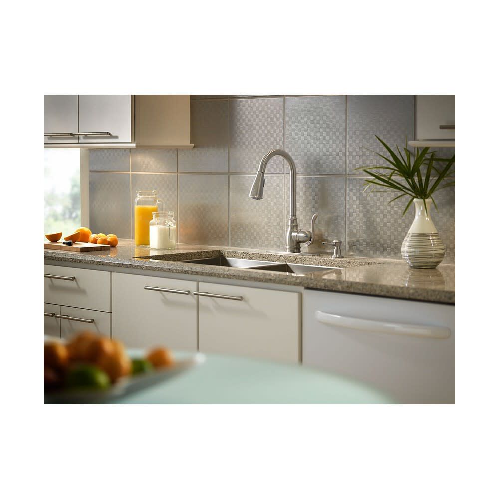 Moen Anabelle Spot Resist Stainless High Arc Kitchen Faucet CA87003SRS