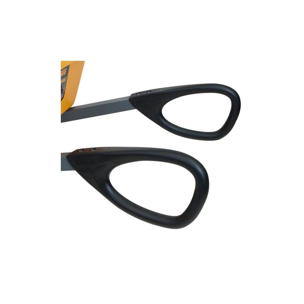 True Temper 6 Cu Ft. Poly Tray Wheelbarrow with Total Control Handles