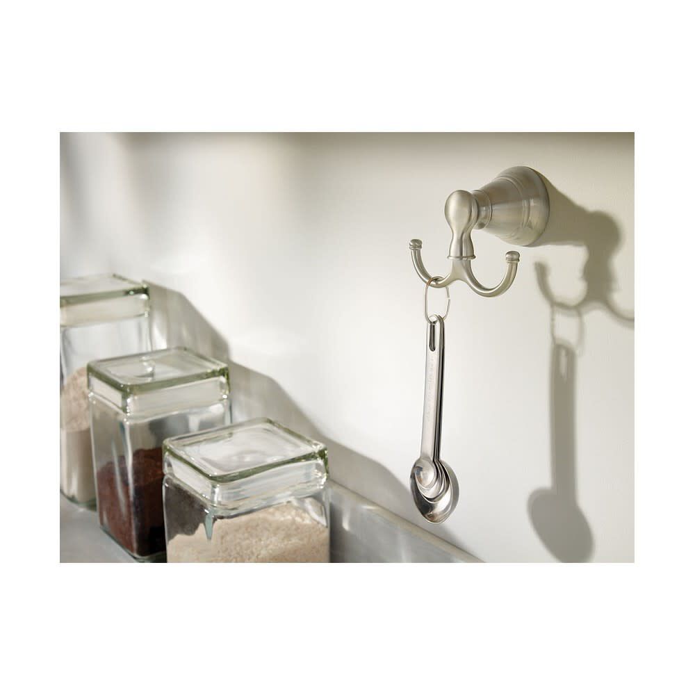 Bathroom hooks brushed shop nickel