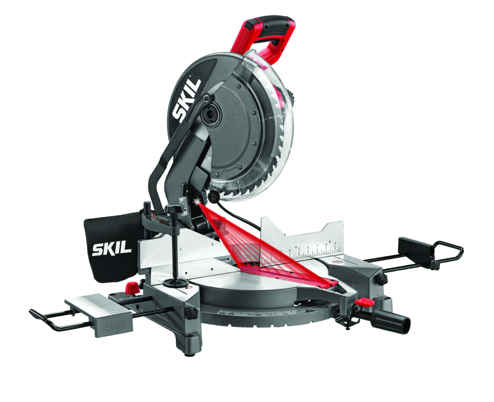 SKIL 12 in Quick Mount Compound Miter Saw with Laser