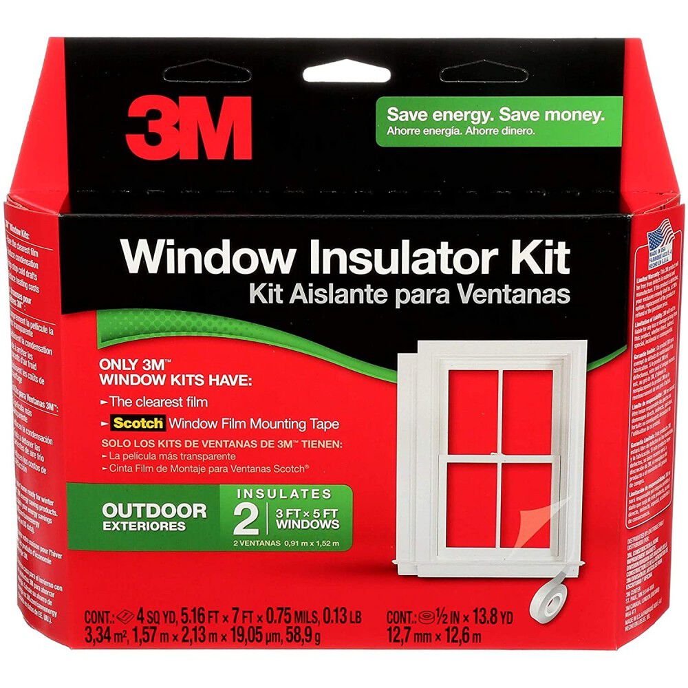3M Outdoor Window Insulator Kit 2pk