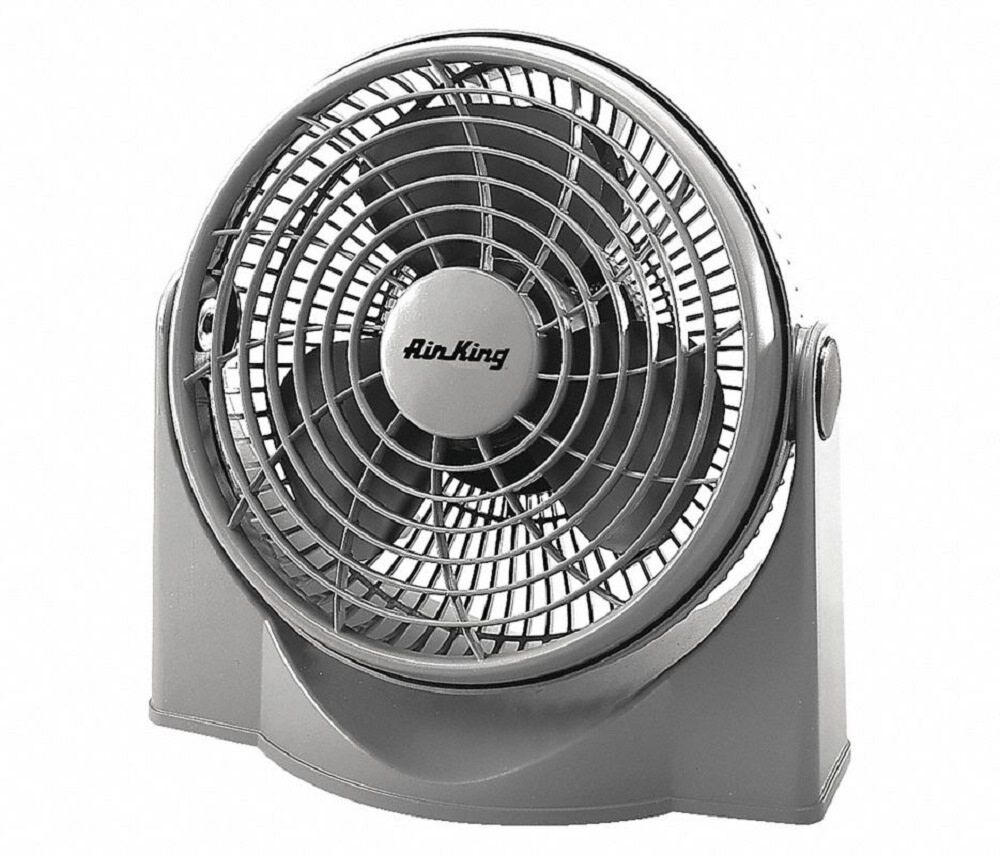 Air King 9 In. 1/50HP Commercial Grade High Performance Pivot Floor Fan