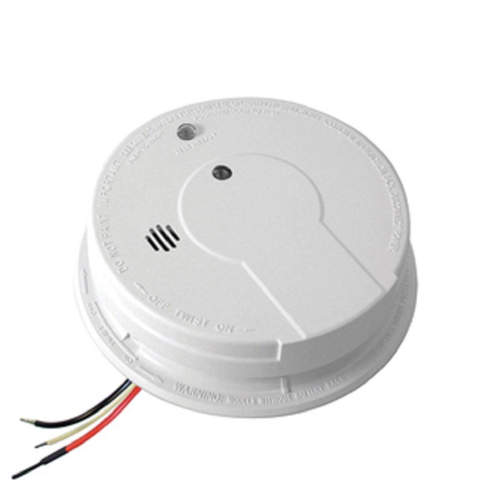 Kidde 120 Vac/dc Ionization Battery Backup Wire-in Smoke Alarm