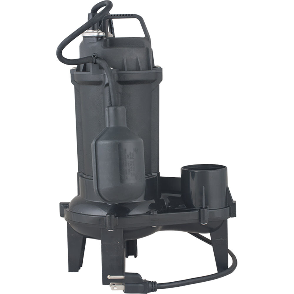Star Water Systems Submersible Sewage Pump Cast Iron 1/3hp