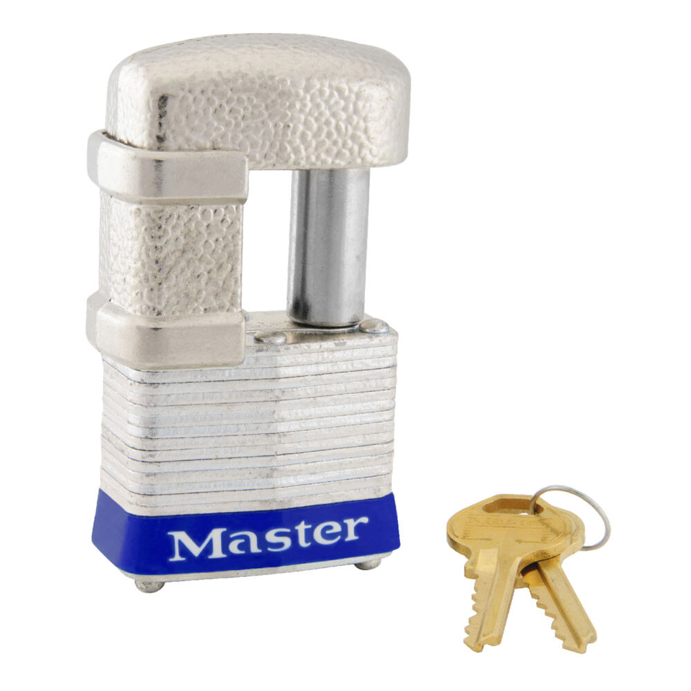Master Lock 1-9/16 in Width Keyed Alike Laminated Steel Pin Tumbler Padlock
