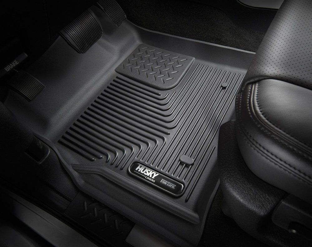 X-Act Contour® Black Front Seat Floor Liner For SuperCrew Cab