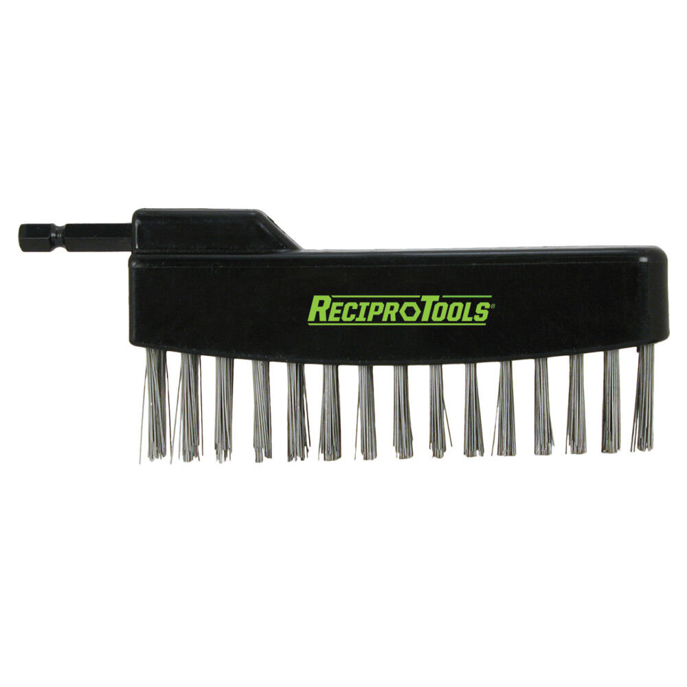 Reciprotools Stainless Steel Straight Brush Attachment