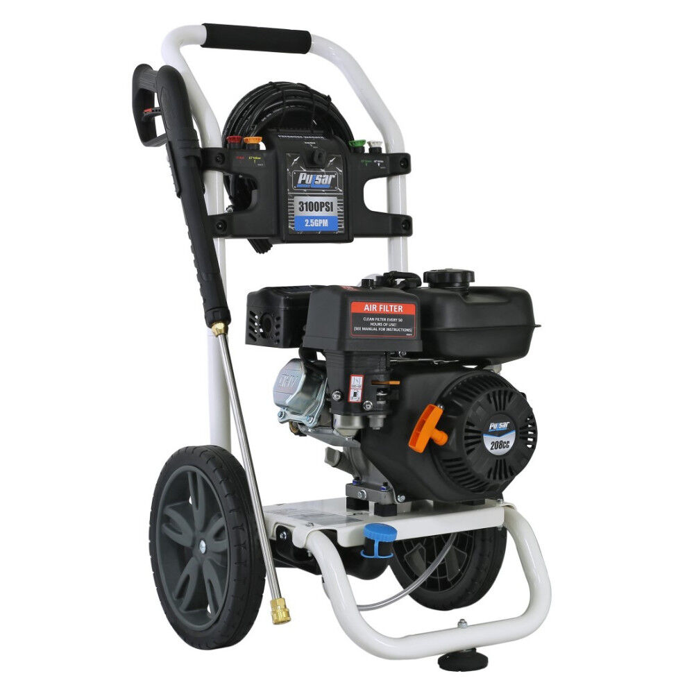 Pulsar Products Pressure Washer 212cc 3100 PSI 2.5 GPM Gas Powered