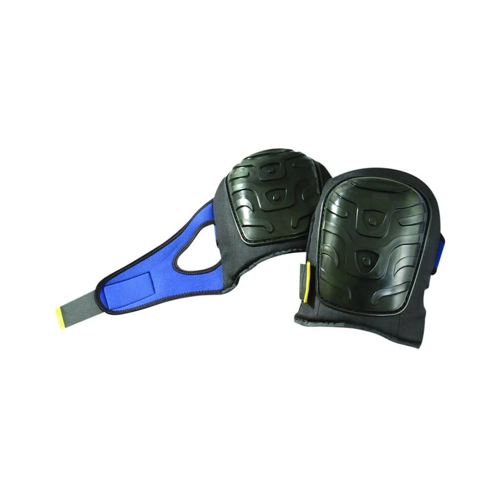 Occunomix Gel Knee Pad Premium Flat Cap with Black Hard PE Cap
