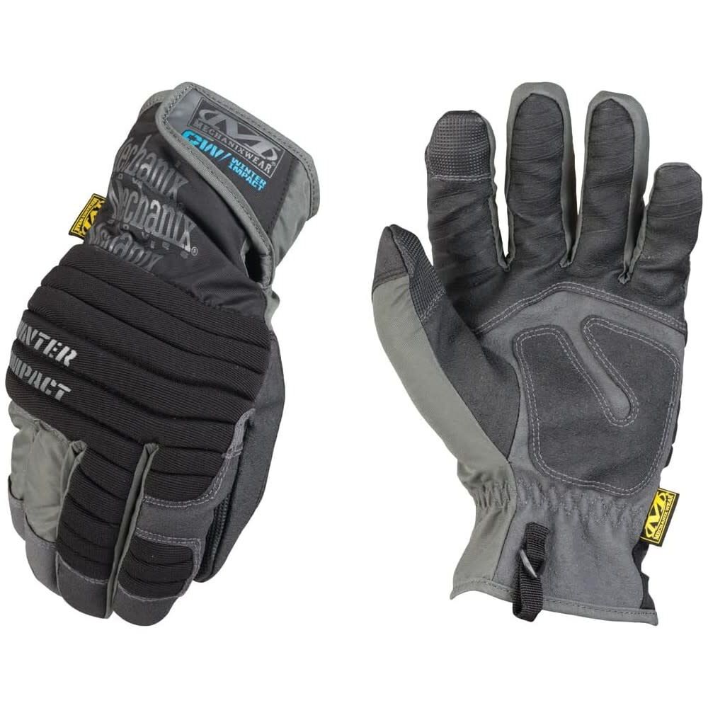 Mechanix Wear Winter Impact Gloves Small Black/Gray