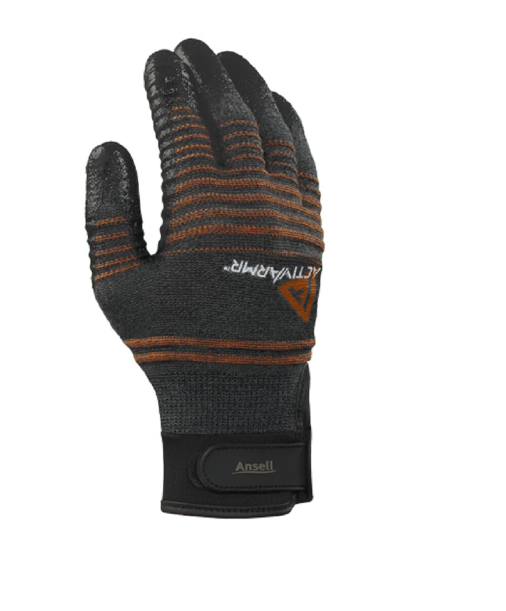 Ansell Protective Products ActivArmr X-Large Black Foam Nitrile Cut Resistant Gloves