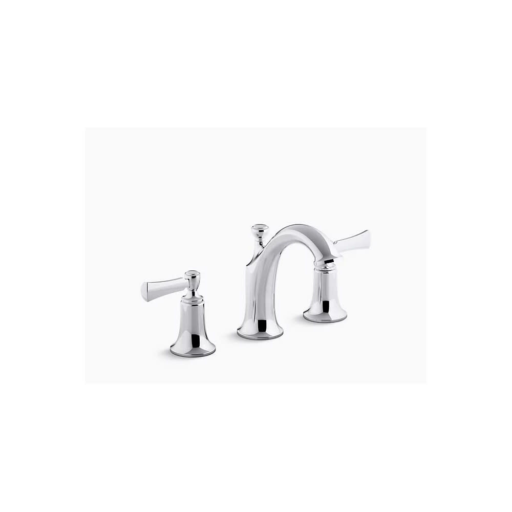 Kohler Elliston Bathroom Sink Faucet Chrome 2 Handle Widespread