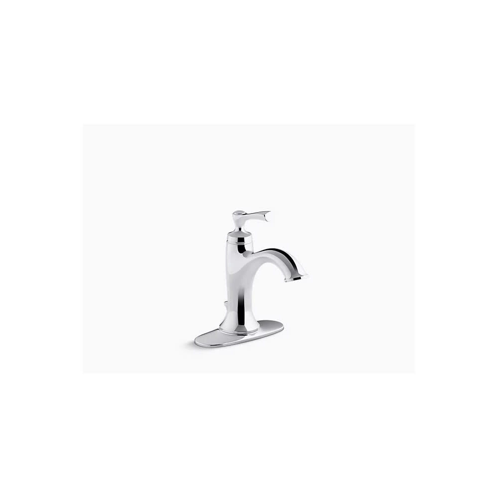Kohler Elliston Bathroom Sink Faucet Polished Chrome 1 Handle