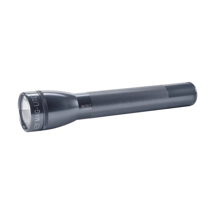 Maglite Flashlight ML25LT 173 Lumens Gray LED 2 Cell C