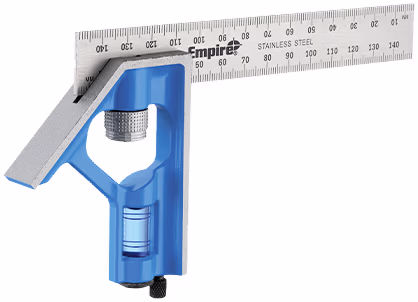 Empire Level 6 inch True Blue Combination Square