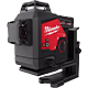 Milwaukee M12 Green 360-Degree 3-Plane Laser