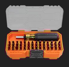Klein Tools ProFlex Impact Screwdriver Bit Set, 44 Pieces