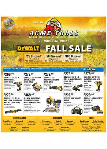 DeWALT Fall Sale