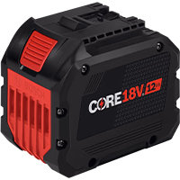 Bosch CORE18V 18V 12Ah Lithium Ion Power Tool Battery Pack with Fuel Indicator