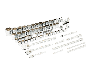 Gearwrench 104 Piece 0.375 Inch Drive Master Metric Socket Set