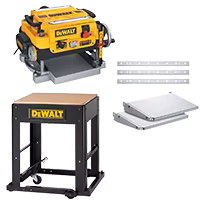 DEWALT Thickness Planer 13in 2 Speed 3 Knife with Mobile Stand