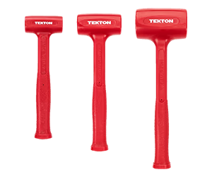 Tekton Dead Blow Hammer Set, 3 Piece (13, 21, 39 oz.)