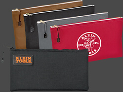 Klein tools zipper bags