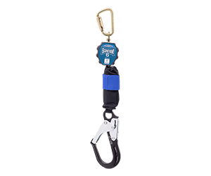 Werner 6 Foot Bantam Web Self Retracting Lifeline with Aluminum Rebar