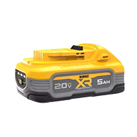 DEWALT 20V MAX 20V 5Ah Lithium Ion Power Tool Battery Pack with Fuel Indicator