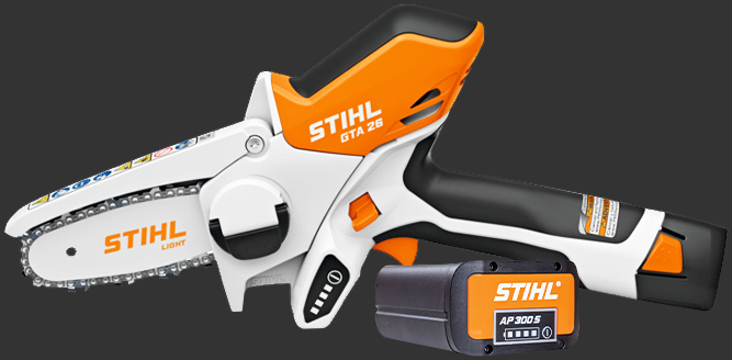 Stihl Gta 26 10.8 Volt Garden Pruner and 36V 7.2Ah Lithium Ion Battery