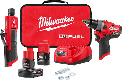 Milwaukee M12 FUEL Flat Repair Kit Commercial Tire