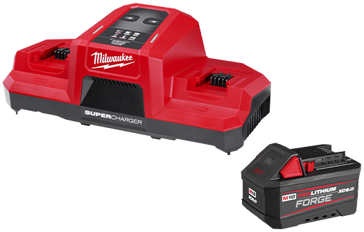 Milwaukee M18 Dual Bay Super Charger Starter Kit