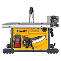 DEWALT 8 1/4 in Compact Jobsite Table Saw Corded 
