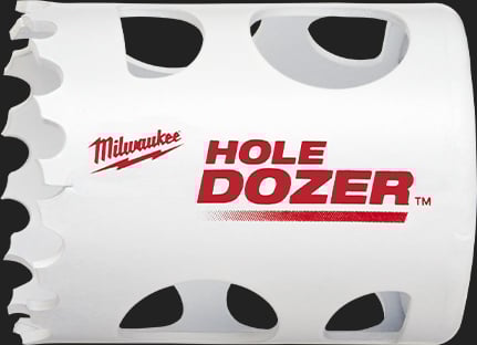 Milwaukee 1.5 Inch 3.5 Tpi Hole Dozer Bi-Metal Hole Saw