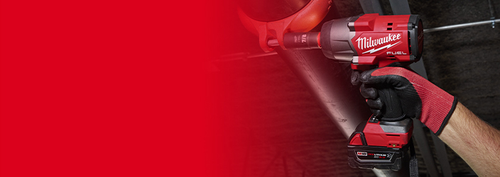 Milwaukee M18 Fuel .5 inch HighTorque Impact Wrench and Grease Gun Combo Kit