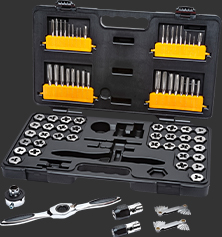 Gearwrench 77 Piece Ratcheting Tap and Die Set SAE and Metric