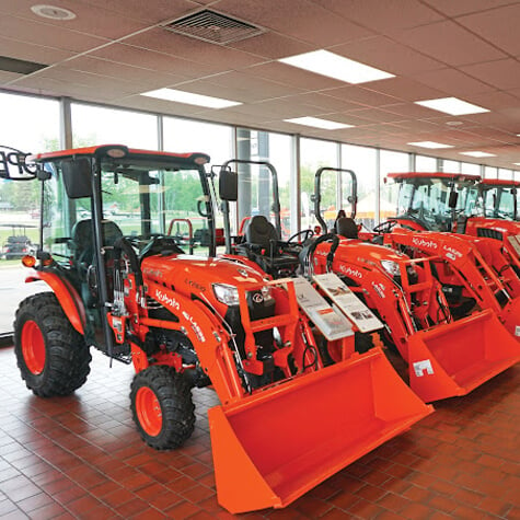 Kubota selection at the Acme Equipment in Grand Forks, ND