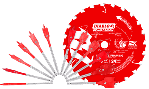 Diablo Tools 7-1/4 Inch 24 Tooth Demo Demon Ultimate Framing Blade