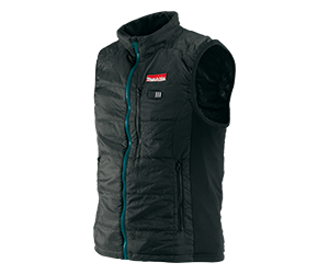 Makita 18V LXT Mens 3X Large Black Lithium-Ion Cordless Heated Vest