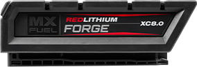 Milwaukee MX Fuel Redlithium Forge battery