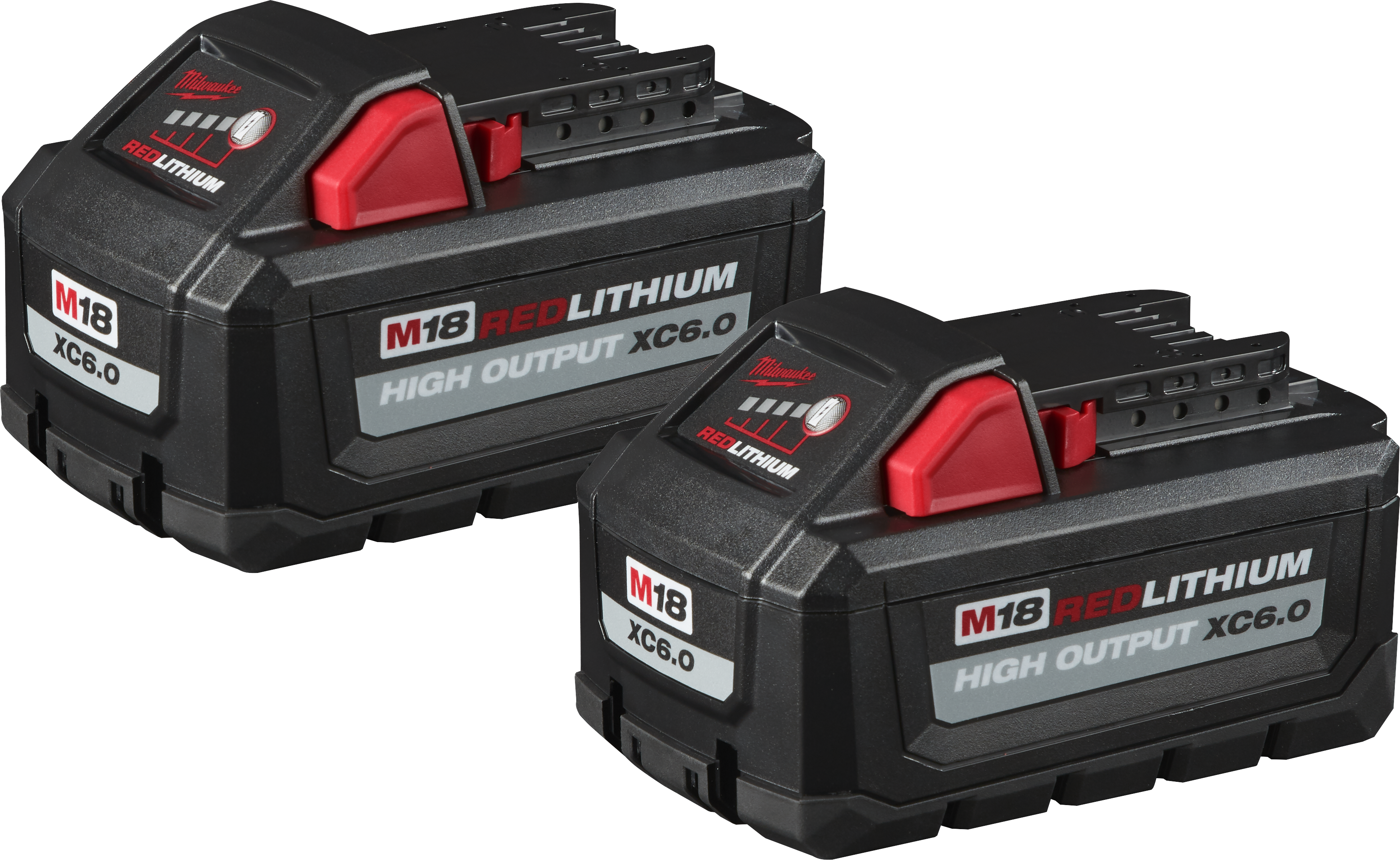 Milwaukee M18 REDLITHIUM XC 6.0Ah Battery 2-Pack
