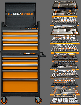 Gearwrench tool set