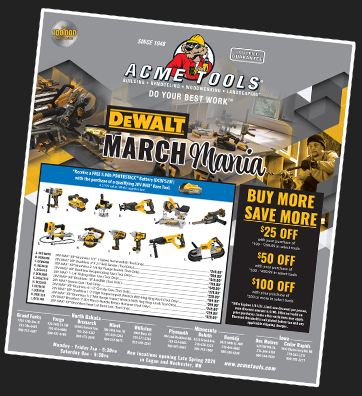 DeWalt March Sale Flyer