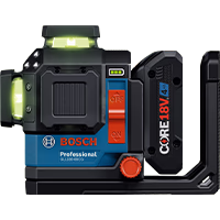 Bosch 18V 360 Degree Connected Green-Beam Three-Plane Leveling and Alignment Laser Kit