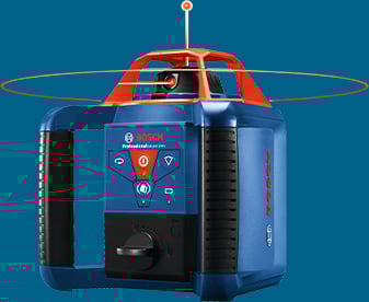 Bosch Revolve 900 Self Leveling Horizontal and Vertical Rotary Laser Kit