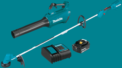 Makita trimmer and blower combo kit